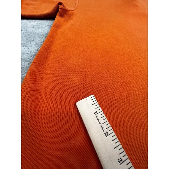 Bob Timberlake Men’s Medium Orange Polo Golf Shirt Short Sleeve Collared Casual - Picture 7 of 13